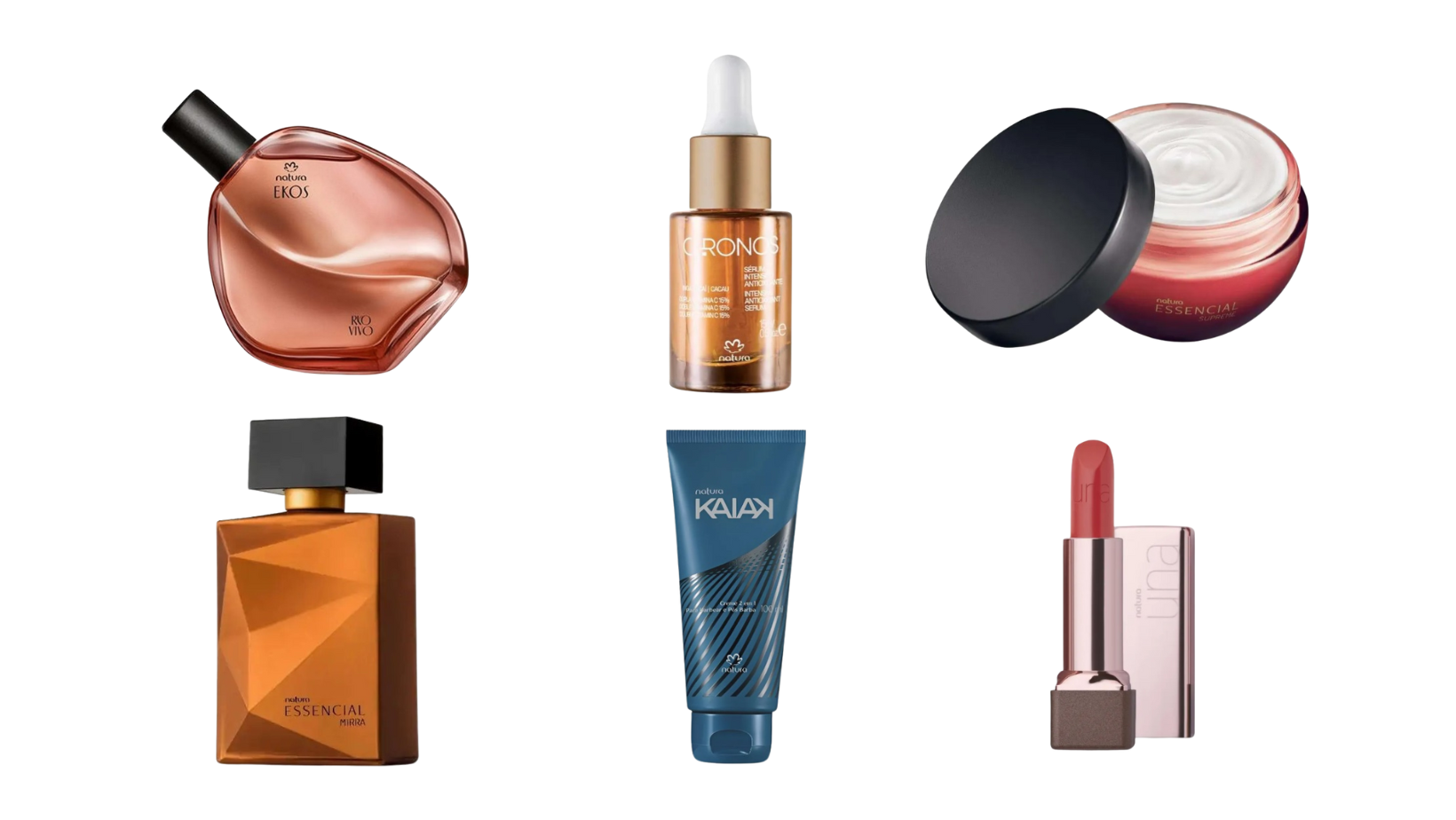 Tem descontos de até 60% nos produtos da Natura no Mercado Livre