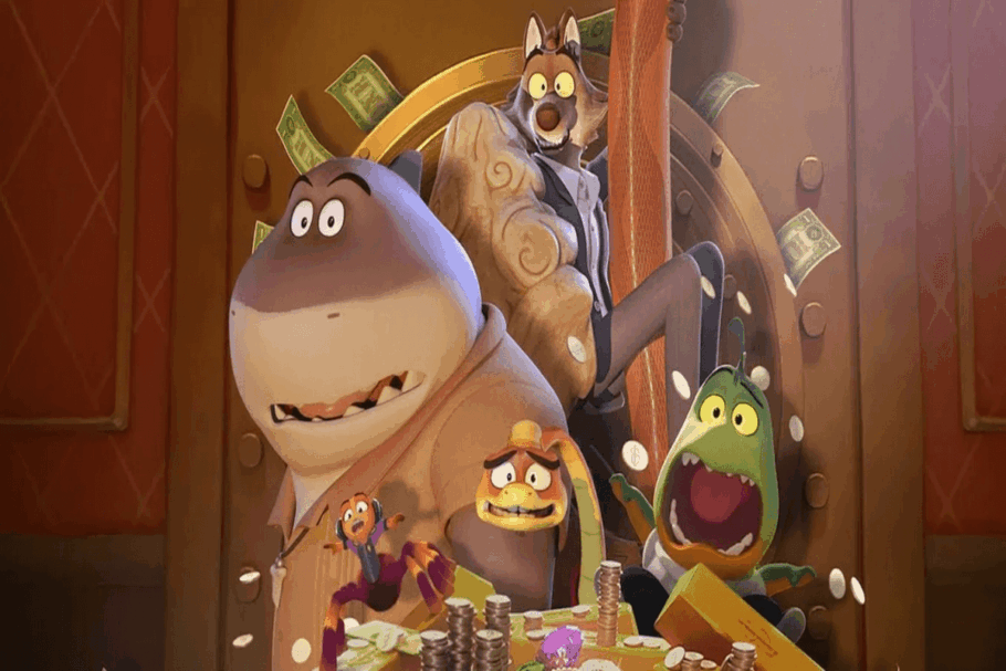 “Os Caras Malvados no Pedaço” mostra o início da carreira criminosa do grupo (Imagem: Reprodução digital | DreamWorks)