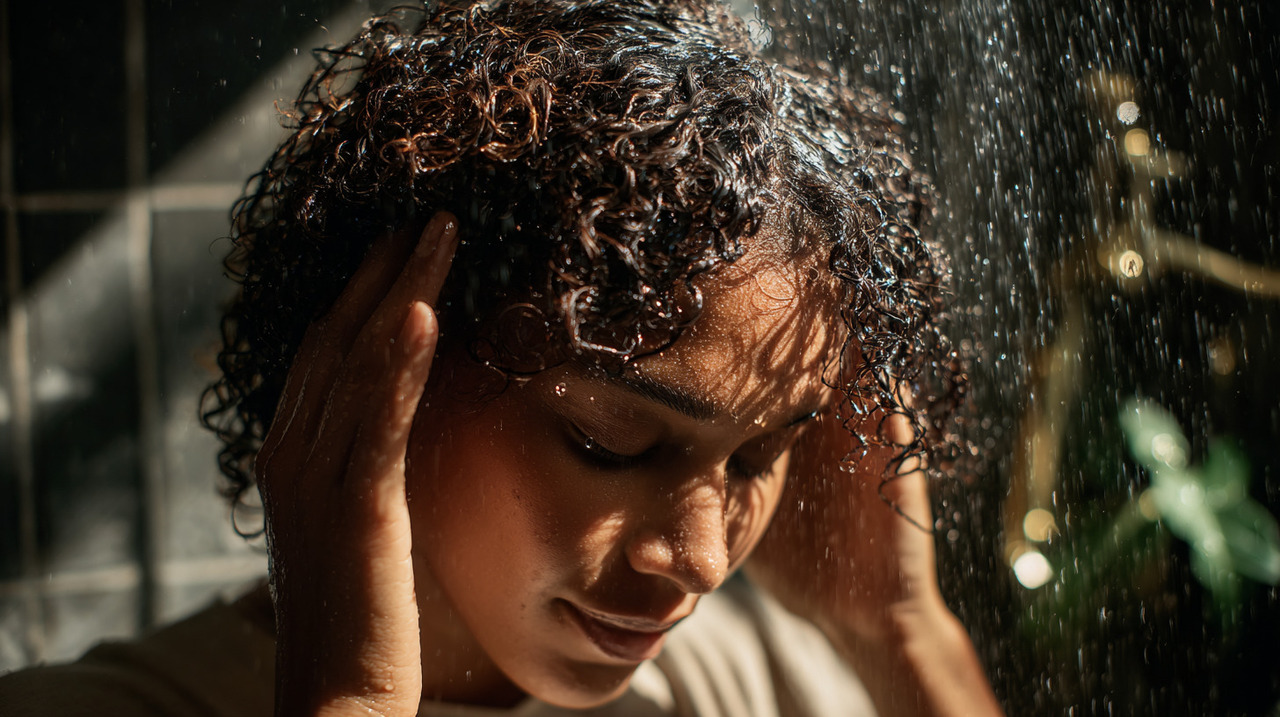 O co-wash traz excelentes benefícios para cabelos secos e cacheados justamente por realizar uma limpeza suave