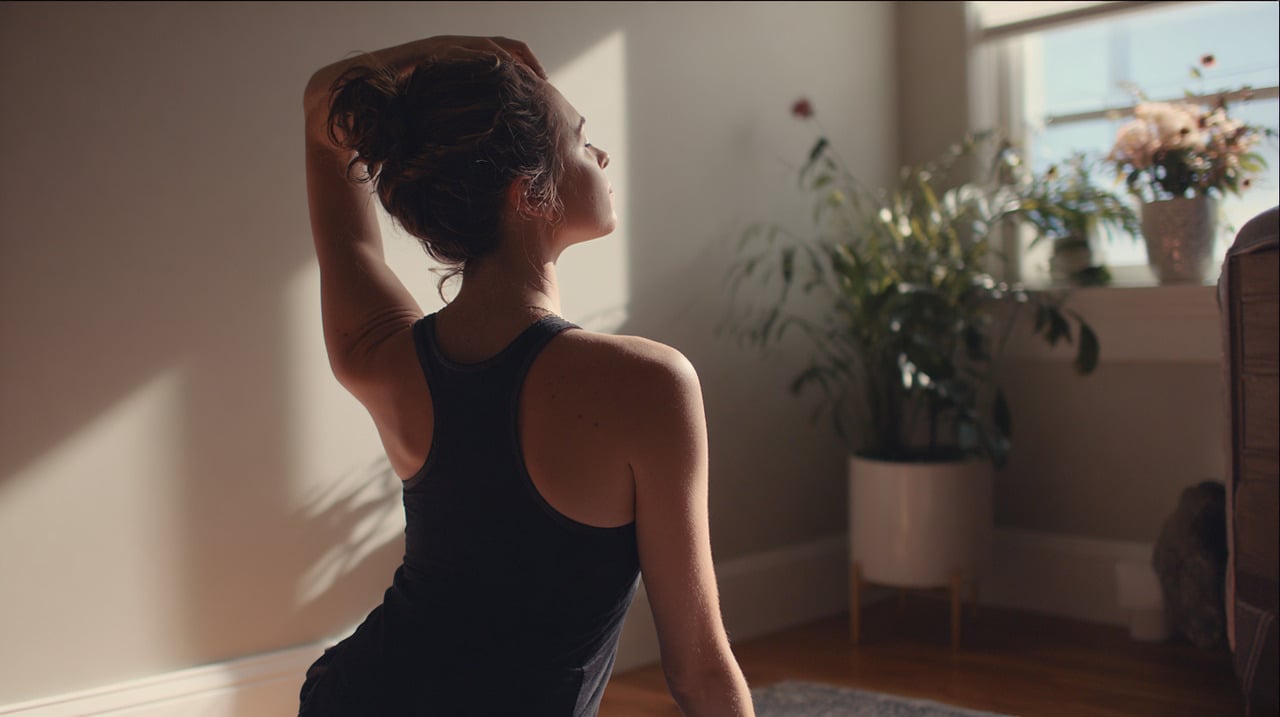 Permanecer por longos períodos em posição curvada em frente ao celular ou sentado acaba encurtando a musculatura peitoral