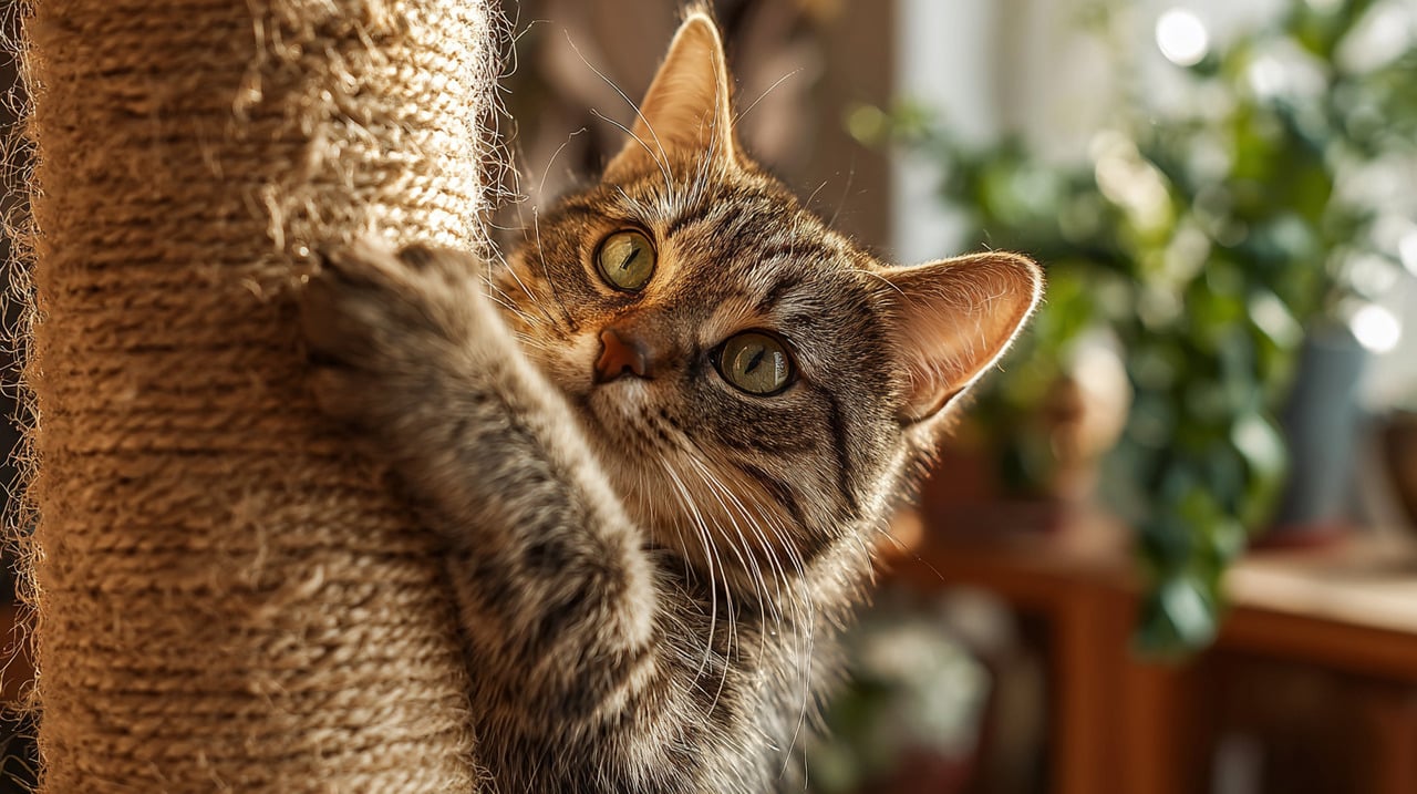 O principal motivo para que os gatos arranhem objetos é a manutenção das próprias garras, renovando as unhas e afiando as pontas