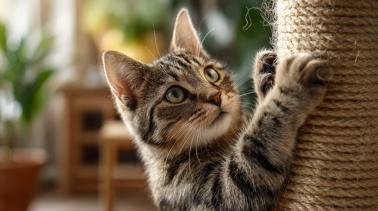 O principal motivo para que os gatos arranhem objetos é a manutenção das próprias garras, renovando as unhas e afiando as pontas