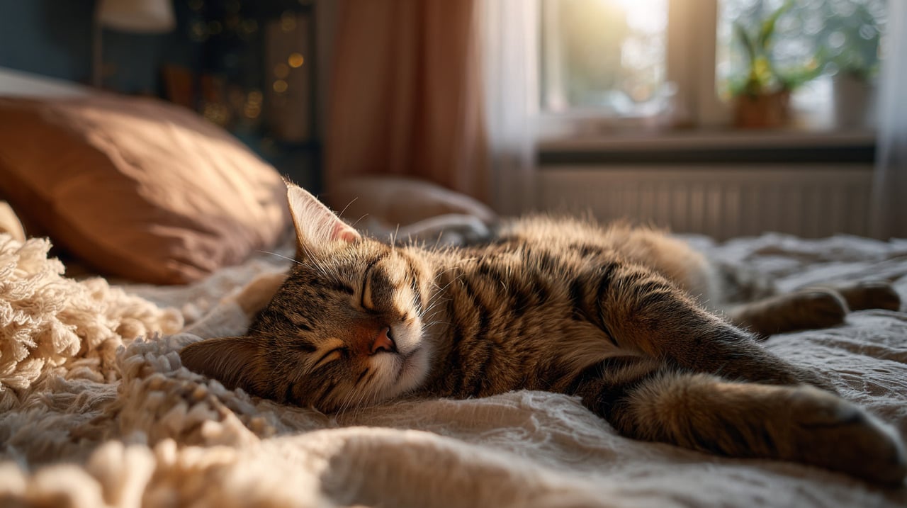 Essa posição revela um estado de relaxamento profundo