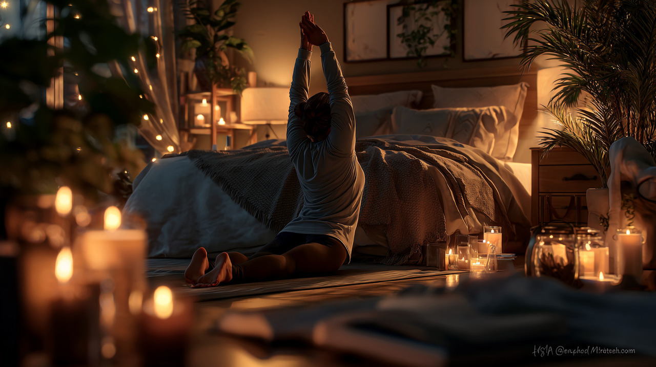 Movimentar suavemente a coluna pouco antes de dormir potencializa o relaxamento muscular