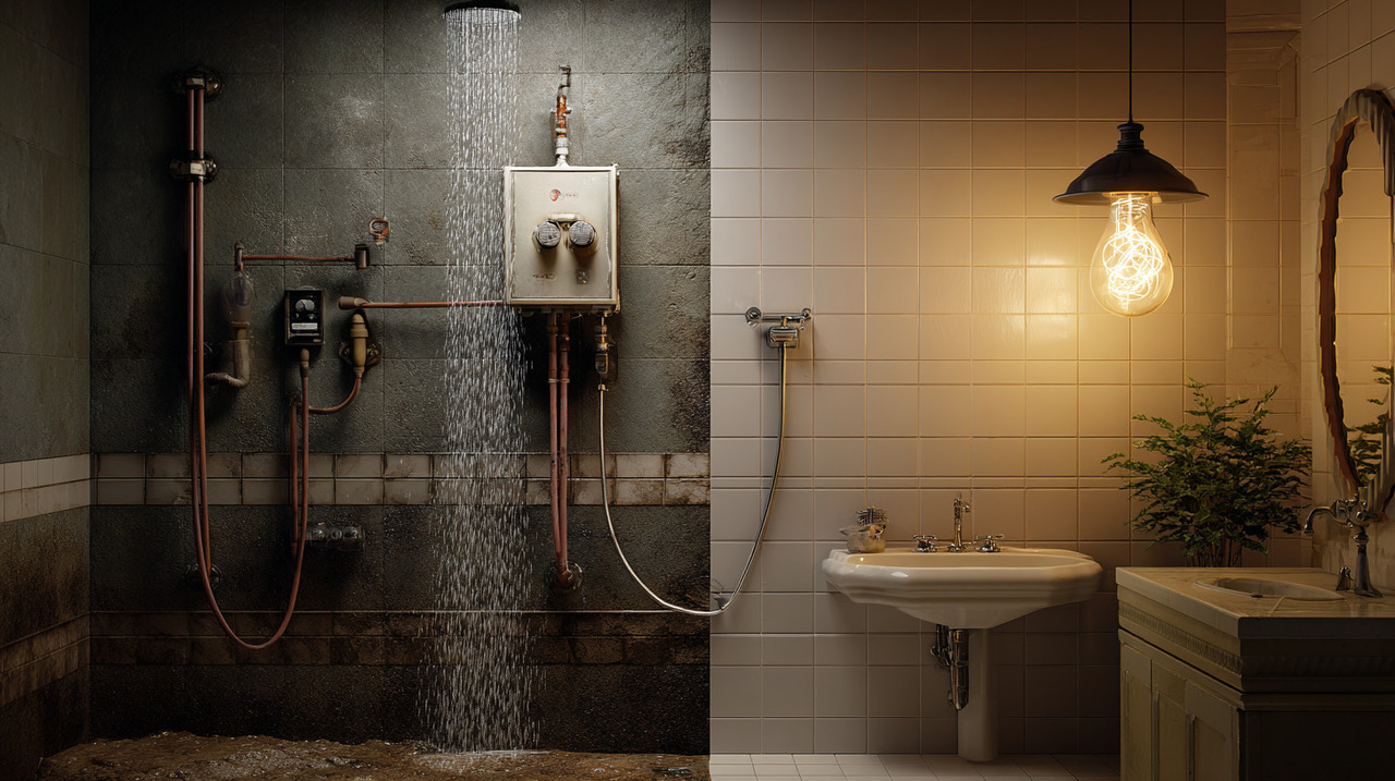 Nos anos 1930, as alternativas para aquecer a água eram limitadas, e a eletricidade começava a se expandir pelo interior paulista