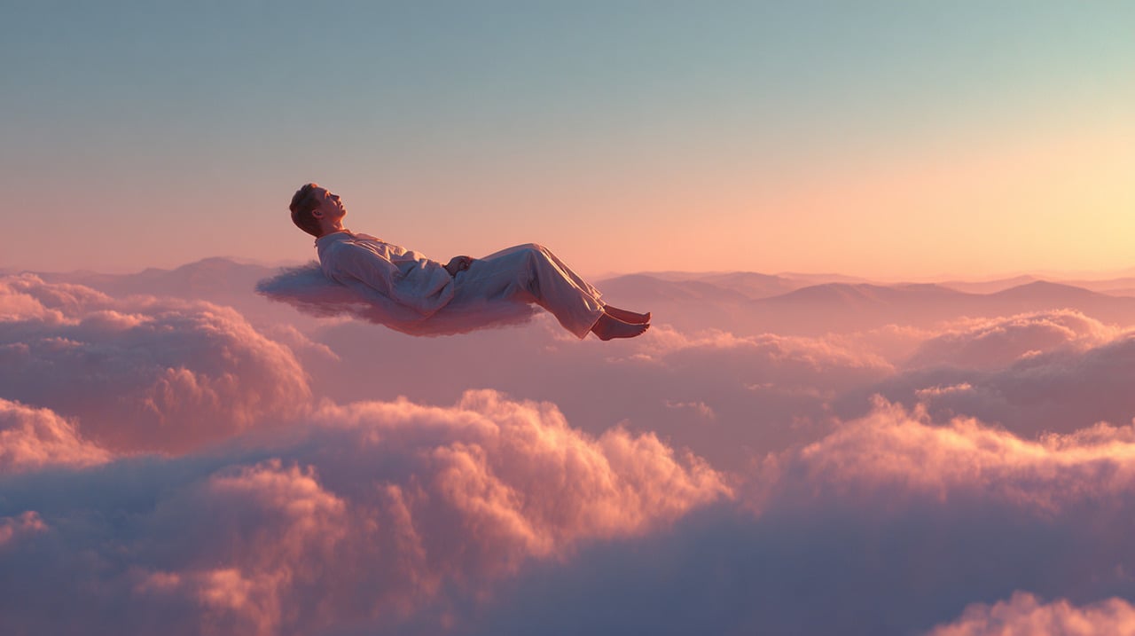 A vivência de flutuar durante o sono ocorre especialmente nas fases de sono REM