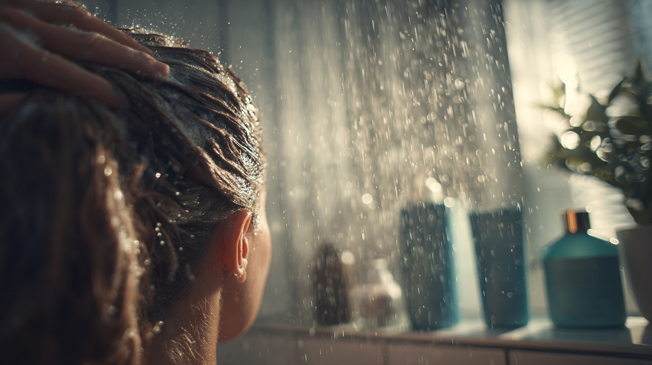 Durante a lavagem, a temperatura da água pode abrir ou fechar as cutículas dos fios