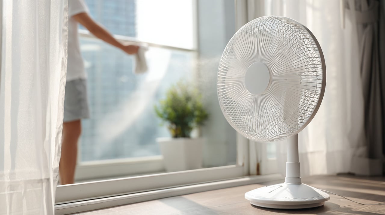 O bom posicionamento dos móveis e a remoção de possíveis bloqueios na entrada e saída do ventilador fazem grande diferença