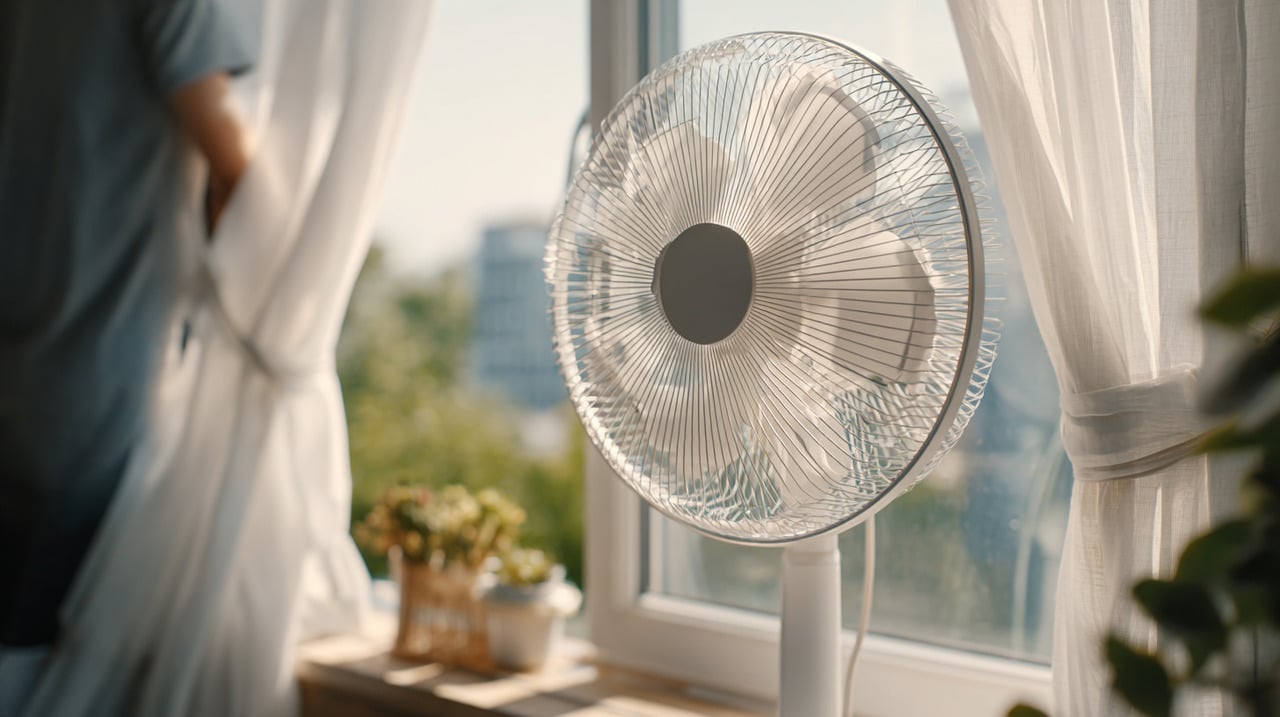 O bom posicionamento dos móveis e a remoção de possíveis bloqueios na entrada e saída do ventilador fazem grande diferença