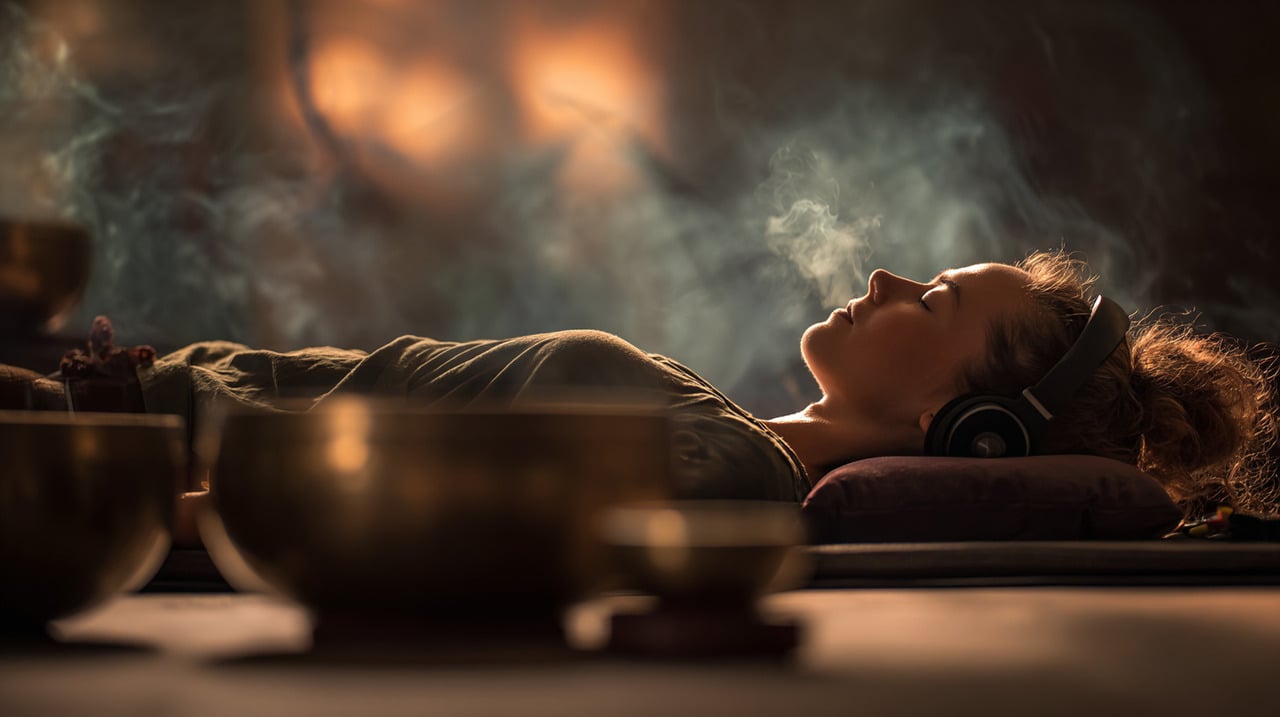 A terapia do som é uma prática que seleciona sons e frequências específicas para buscar equilíbrio físico