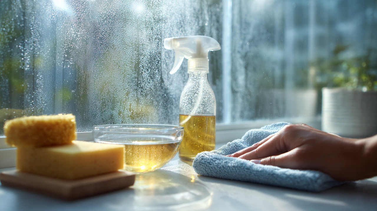 A água contém minerais como cálcio e magnésio que formam depósitos esbranquiçados conhecidos como calcário