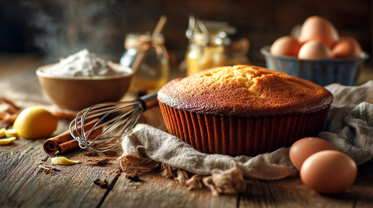 Fazer um bolo é como realizar um experimento químico onde cada ingrediente precisa interagir de maneira específica