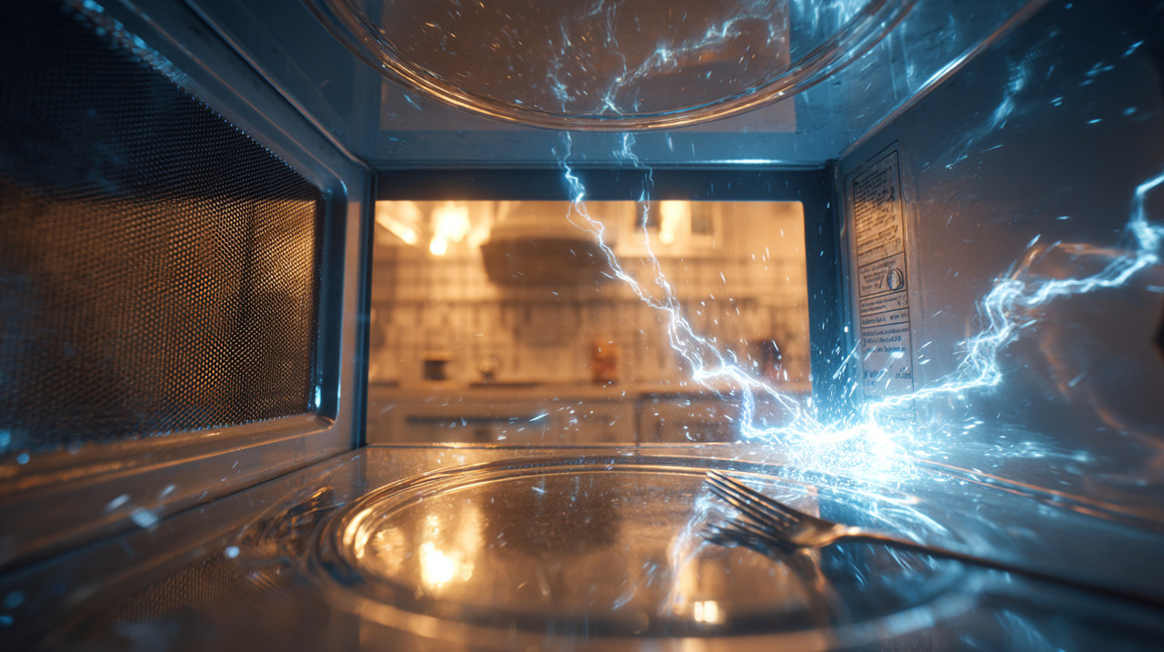 A estrutura interna do micro-ondas é feita para refletir ondas eletromagnéticas