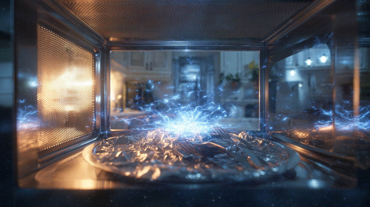 A estrutura interna do micro-ondas é feita para refletir ondas eletromagnéticas