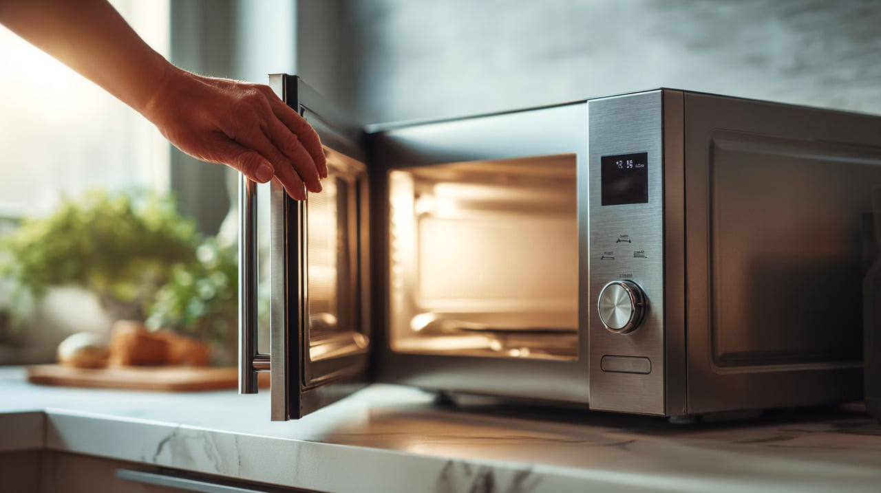 O micro-ondas aquece alimentos por meio de ondas eletromagnéticas específicas