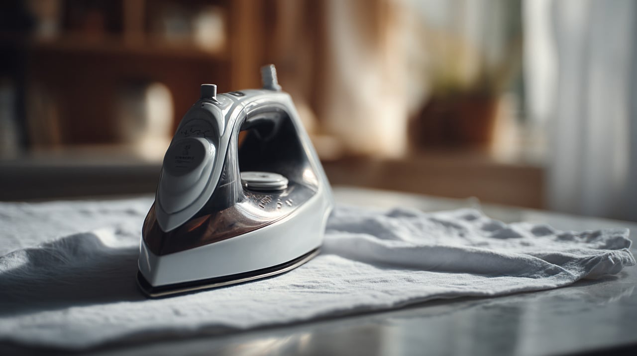 Marcar tecidos com o ferro é resultado da ação de calor e pressão nas fibras