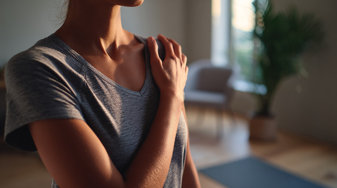 A tensão nos ombros é frequentemente resultado de estresse físico, emocional ou da postura inadequada mantida por longos períodos