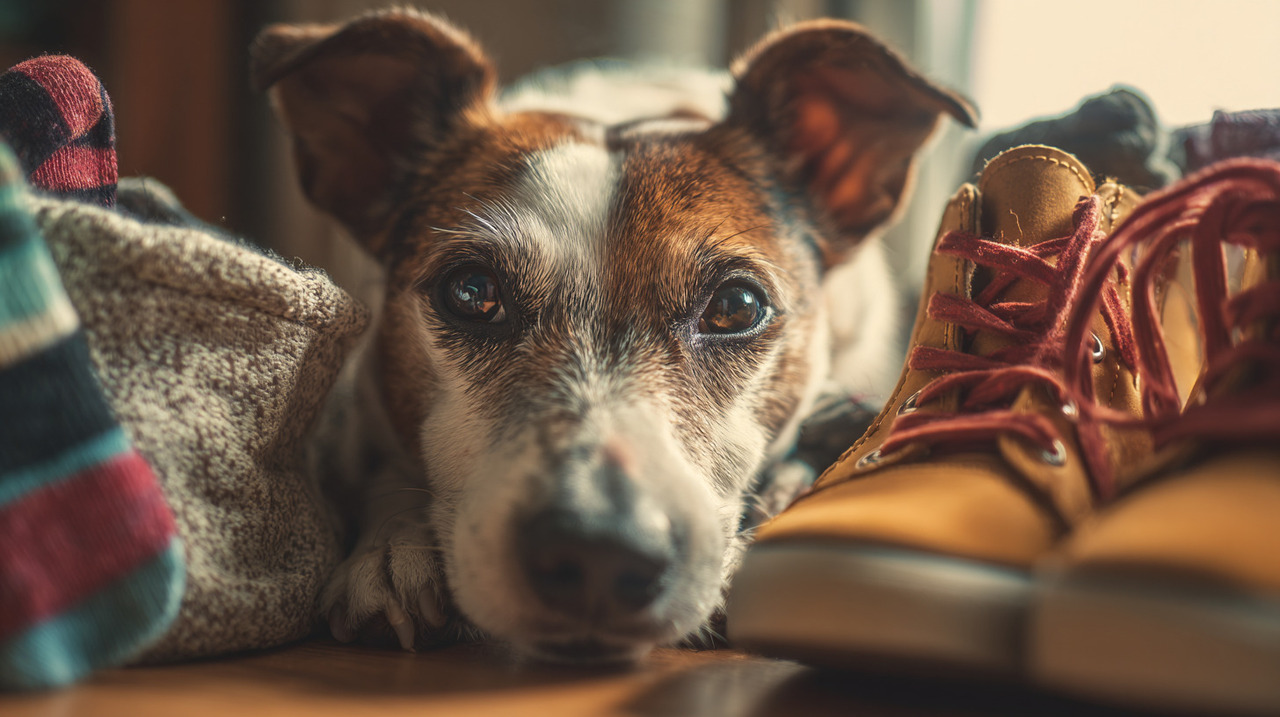 Os cães possuem um olfato aguçado, permitindo reconhecer facilmente o cheiro dos donos nos objetos mais usados