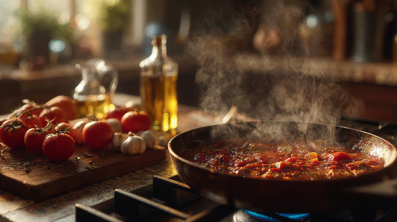 A crença popular de que adicionar açúcar cristal equilibra a acidez dos tomates persiste há gerações em cozinhas residenciais