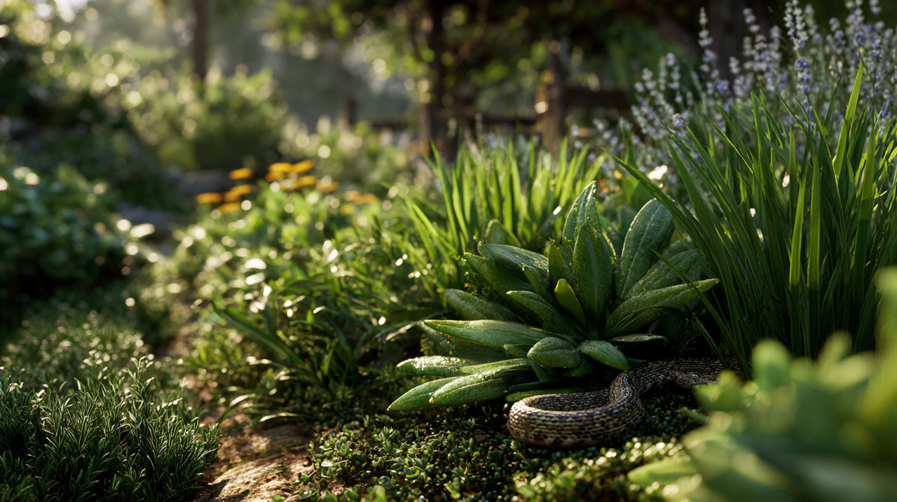 As plantas repelentes de cobras funcionam através de mecanismos variados que interferem nos sentidos desses animais