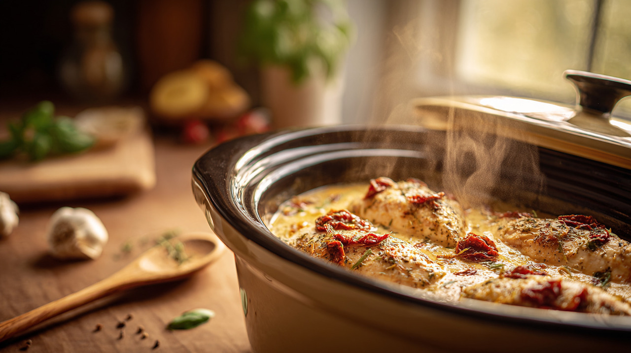 Frango "case comigo" na panela elétrica