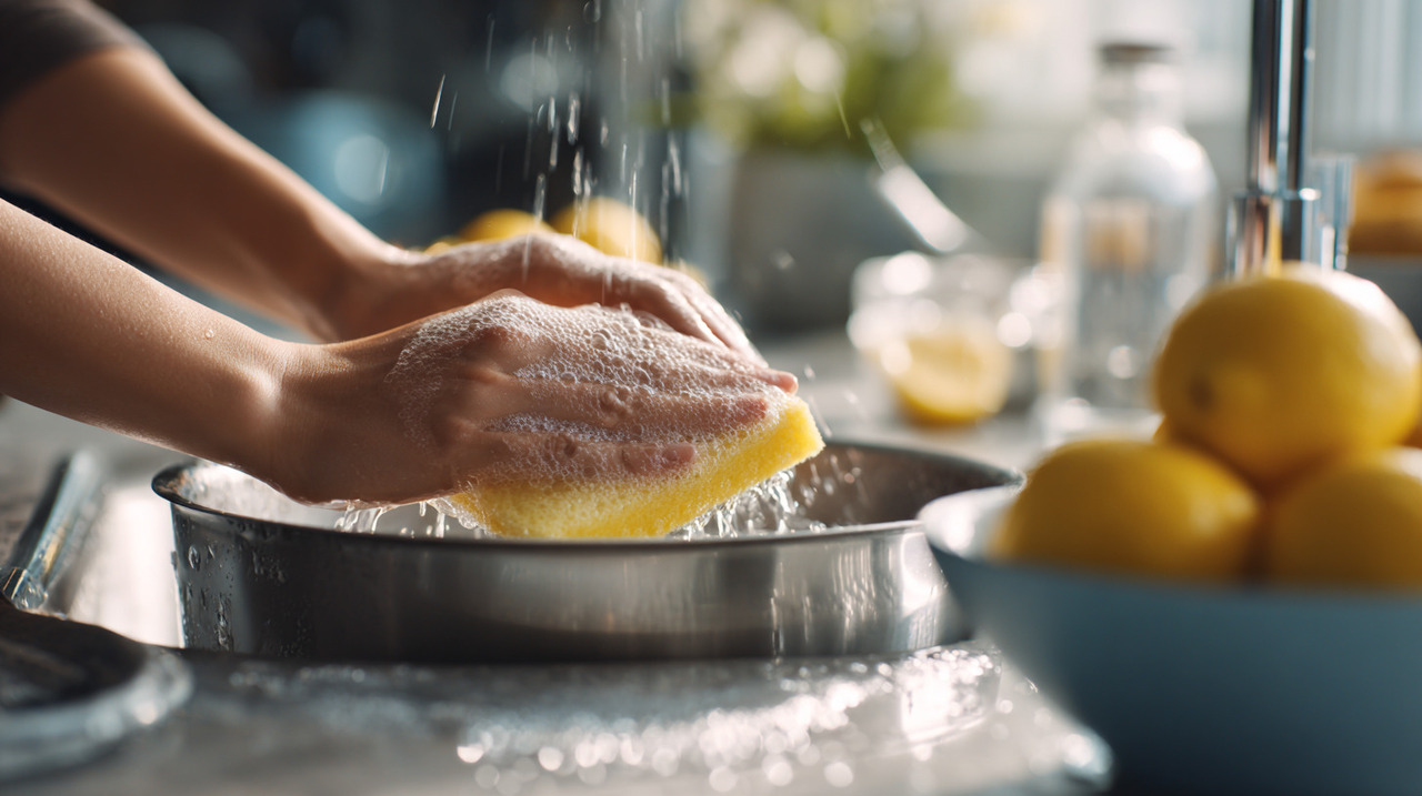 Panelas ficam sujas rapidamente devido ao contato direto com óleos, molhos e partículas de alimentos