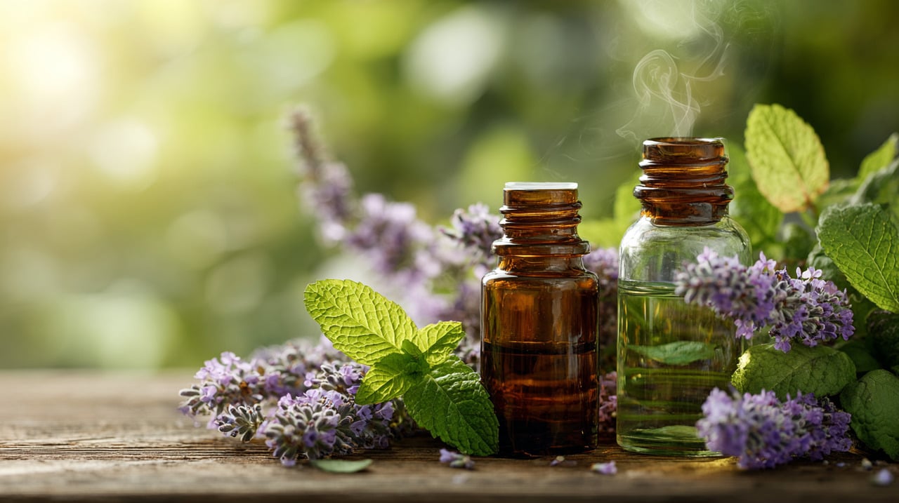 A sinergia entre óleos essenciais acontece quando os compostos de dois ou mais óleos se unem para criar efeitos mais potentes
