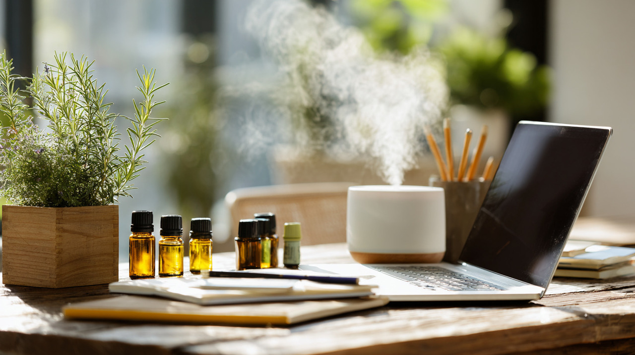 As fragrâncias desses óleos exercem influência direta no sistema límbico