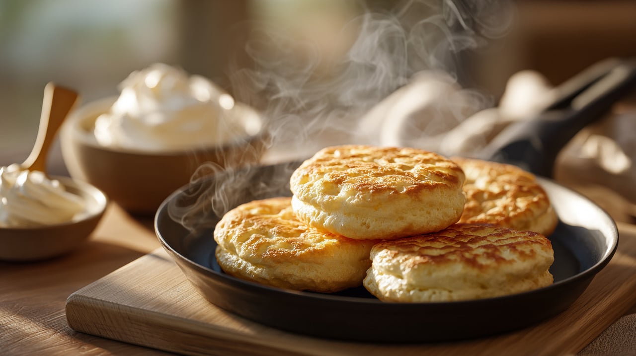 A receita de pão nuvem utiliza componentes simples e fáceis de encontrar