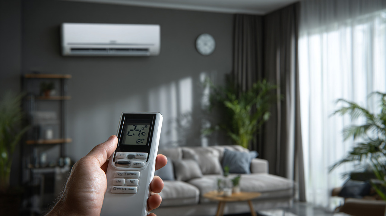 Ajustar a temperatura próxima à do ambiente externo diminui o esforço do aparelho