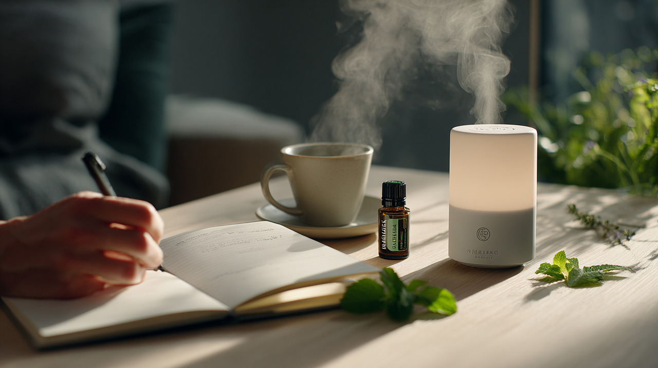 Os principais componentes do óleo de menta, como mentol e mentona, interagem com receptores cerebrais