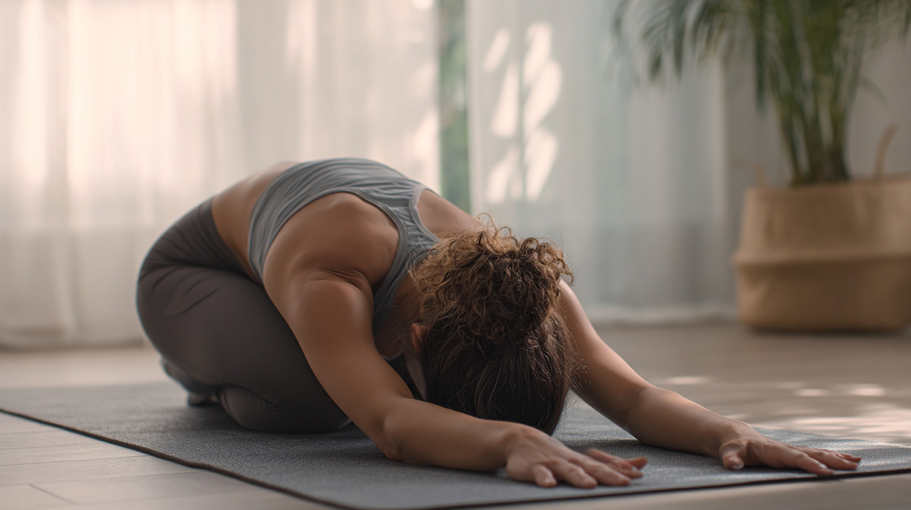 Antes de começar, recomenda-se aquecer levemente a região lombar e os glúteos