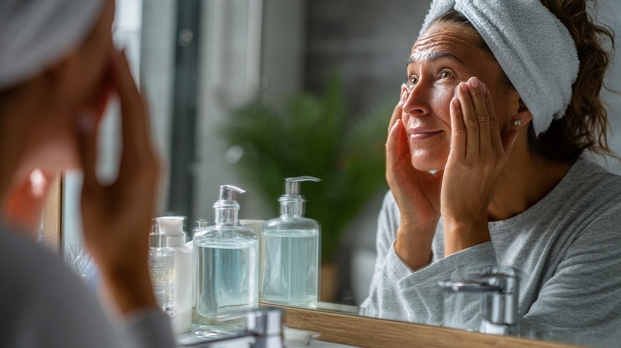 A regra do 30 second toner, ou método das camadas, propõe aplicar o tônico facial em duas ou mais etapas
