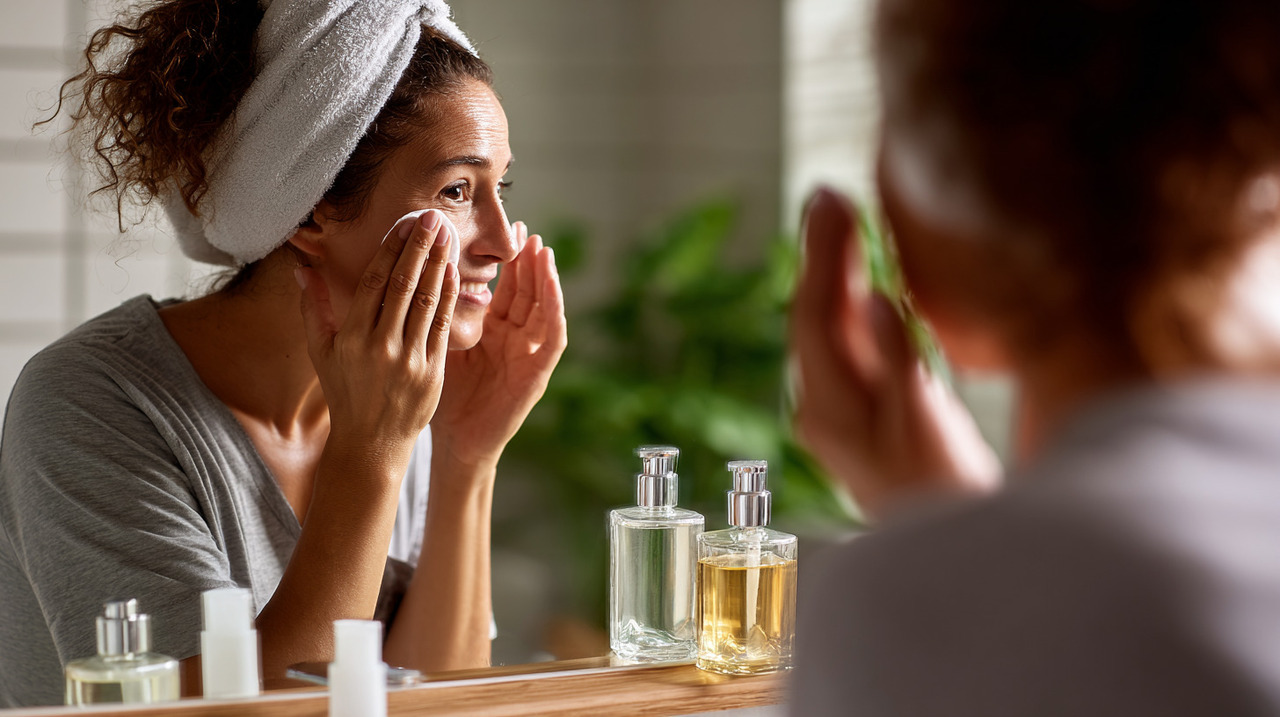 A regra do 30 second toner, ou método das camadas, propõe aplicar o tônico facial em duas ou mais etapas