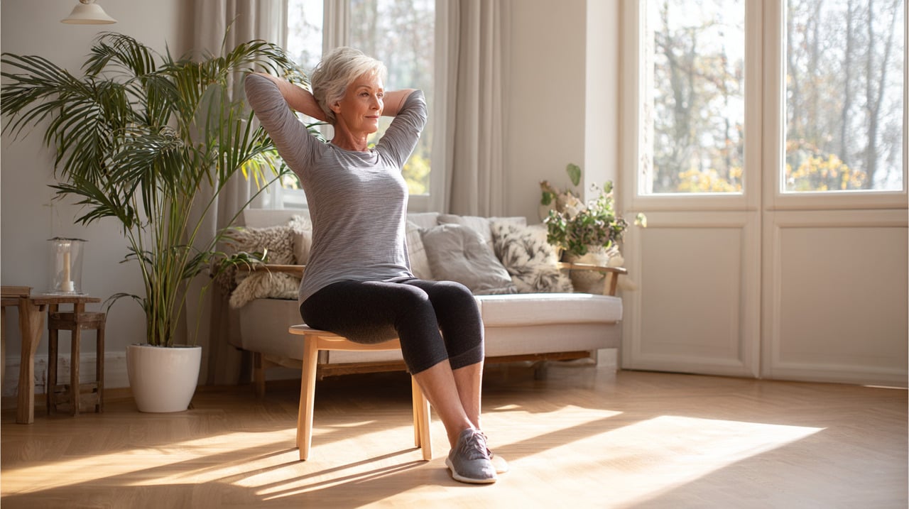 Movimentos leves executados sentado contribuem para a ativação da musculatura