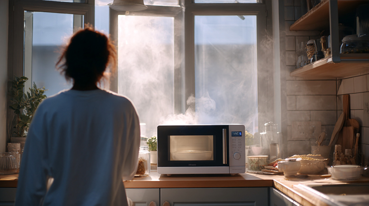 O barulho do micro-ondas aparece principalmente devido à rápida expansão do vapor dentro do alimento ao ser aquecido