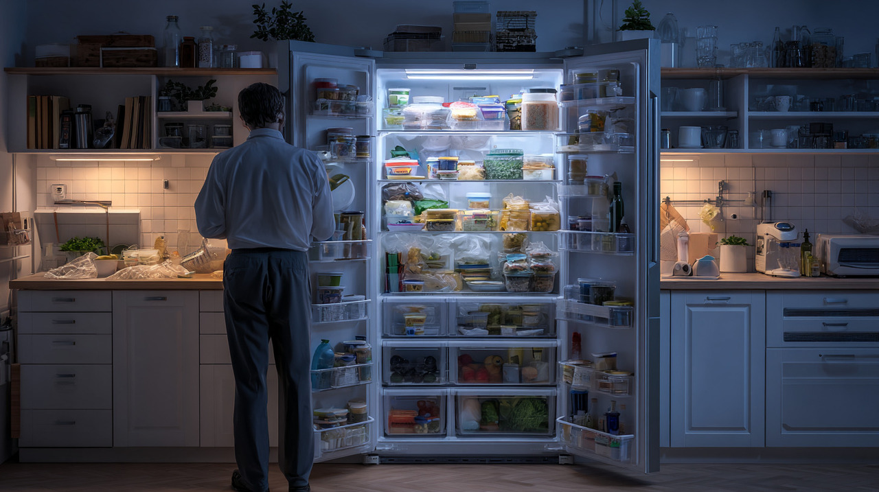 A ausência de limpeza regular dentro da geladeira e em suas partes principais facilita o acúmulo de sujeira