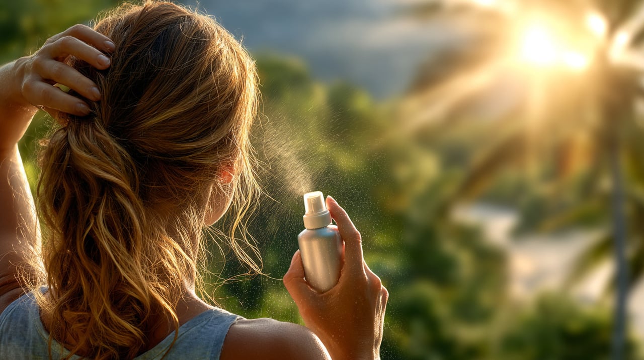 A luz solar intensa pode impactar negativamente os fios, desde a perda de brilho até alterações profundas na estrutura capilar