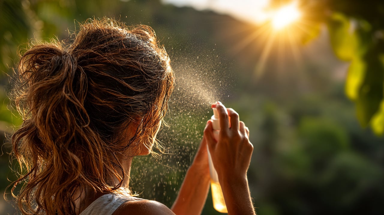 A luz solar intensa pode impactar negativamente os fios, desde a perda de brilho até alterações profundas na estrutura capilar