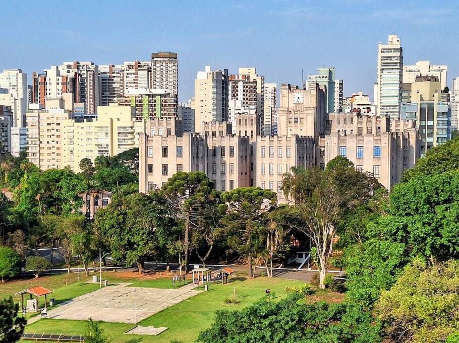 Vista do prédio histórico do Instituto Biológico, na Vila Mariana