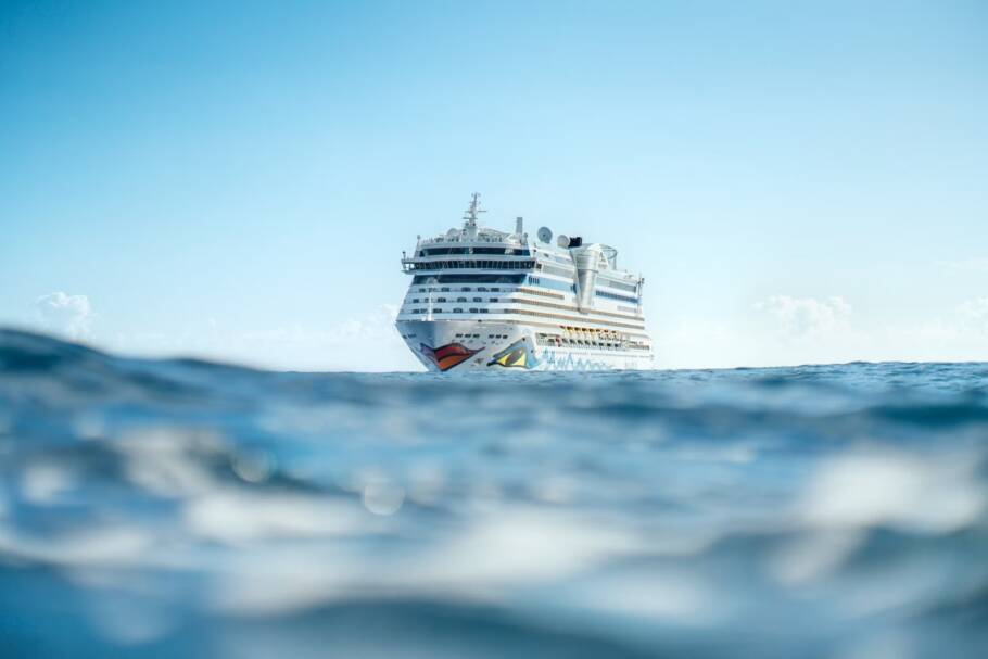 A volta ao mundo do AIDAdiva terá duração de 144 dias, passando por 55 portos em 28 países