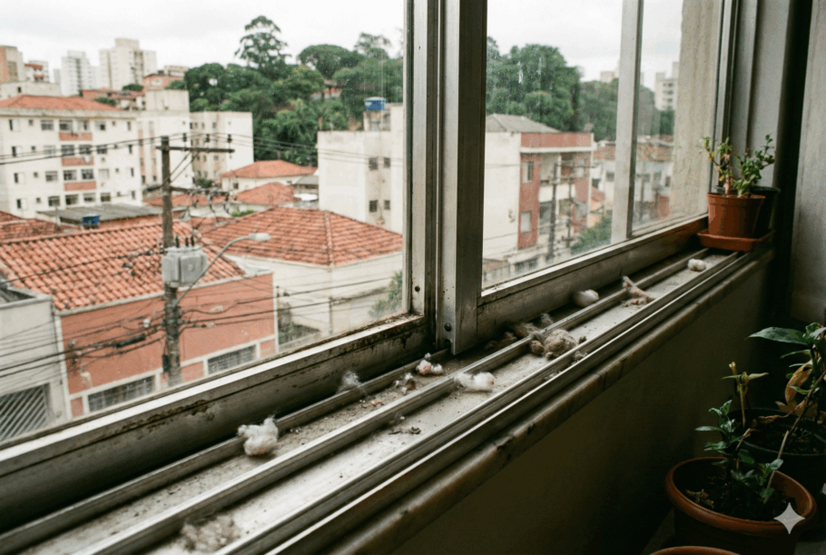 As bolas de algodão podem absorber e reter o aroma dos óleos essenciais que incomodam os insetos