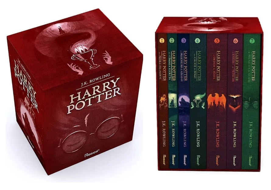 O box do Harry Potter sai por R$408,05 no Mercado Livre