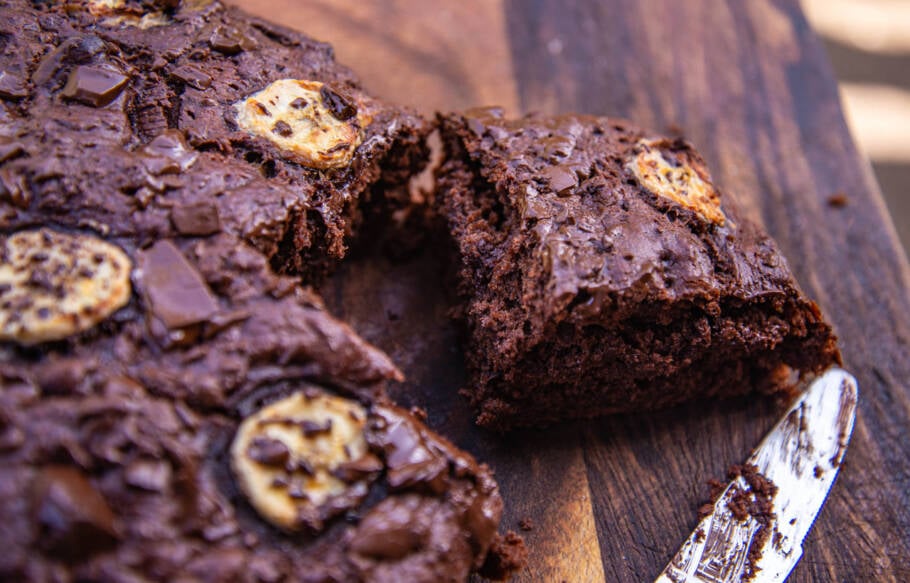 Brownie de banana