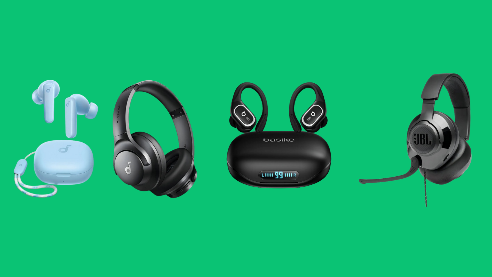 Aproveite os precinhos atrativos em vários fones de ouvido