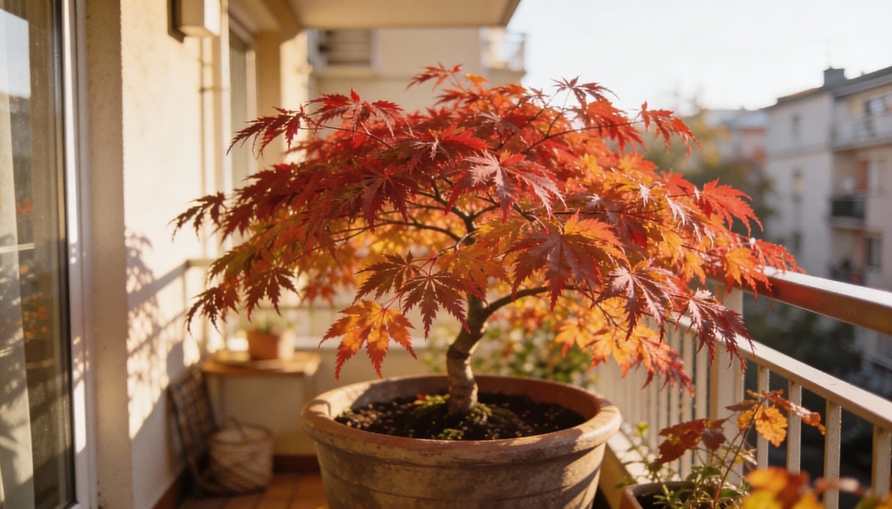 Sim, essa árvore é perfeita para varandas e apartamentos porque cresce de forma lenta e se adapta muito bem ao cultivo em vasos