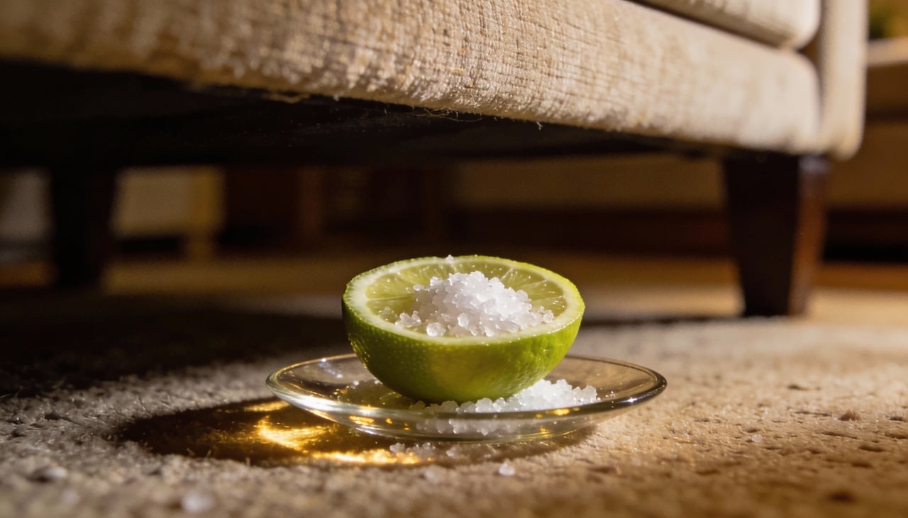 O sal grosso é conhecido por sua capacidade de neutralizar vibrações baixas, enquanto o limão age como um purificador cítrico natural