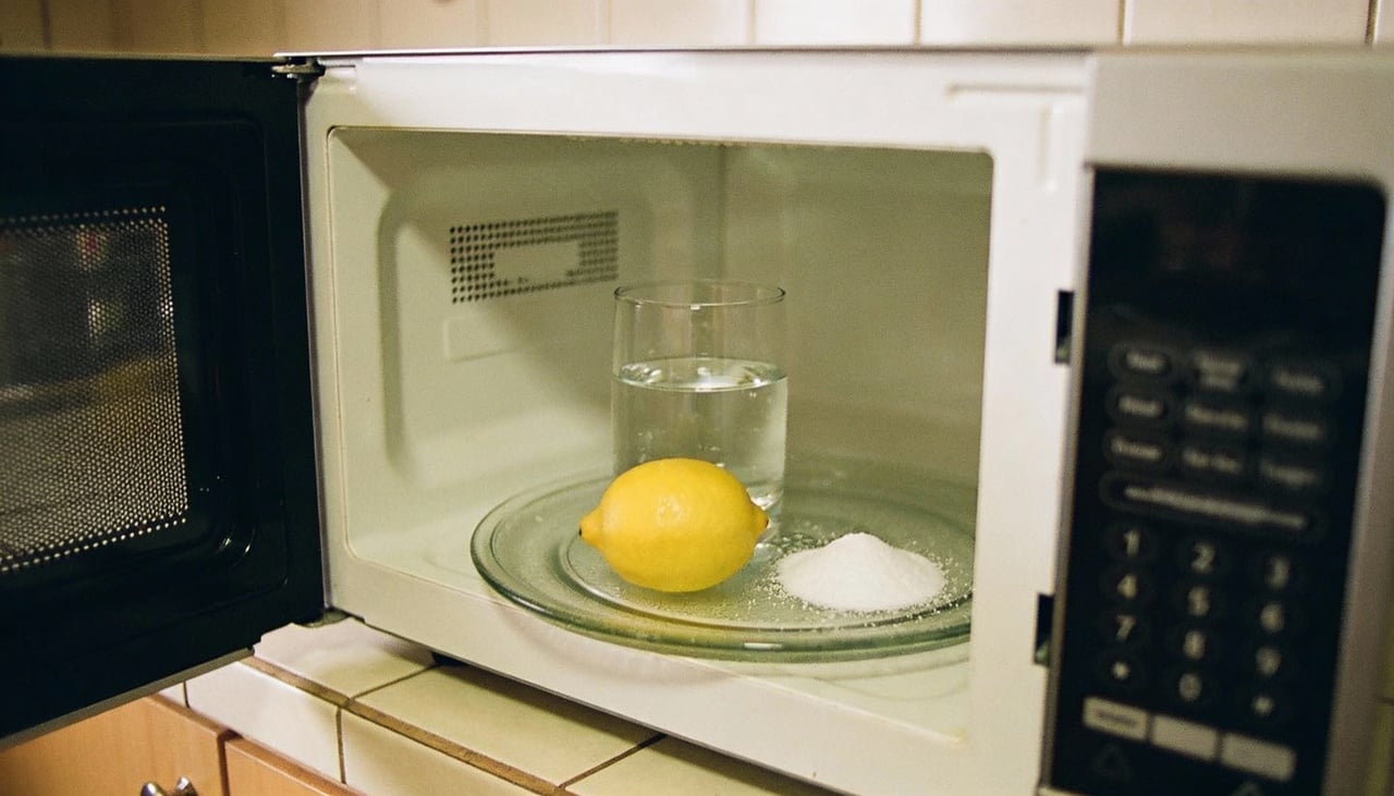 O processo de limpeza acontece através do vapor gerado pelo aquecimento dessa mistura líquida