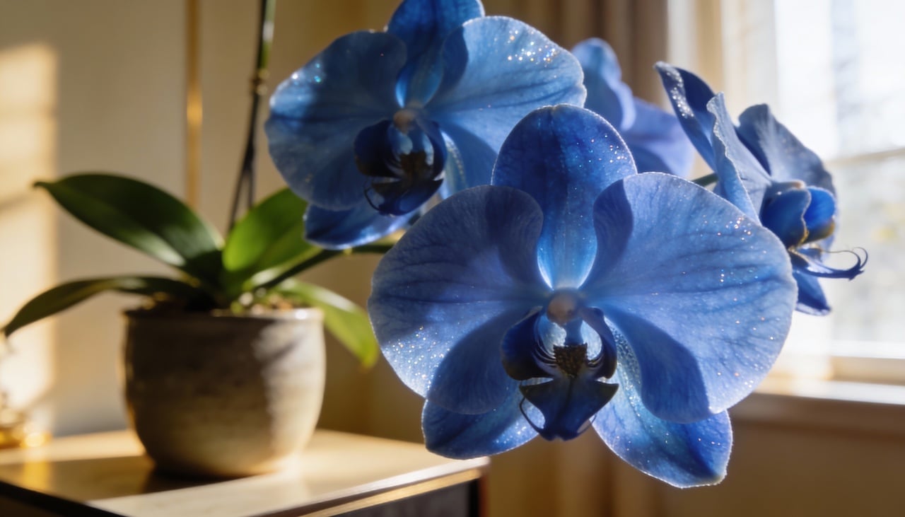 A dúvida mais frequente sobre a orquídea azul natural é se ela realmente existe na natureza