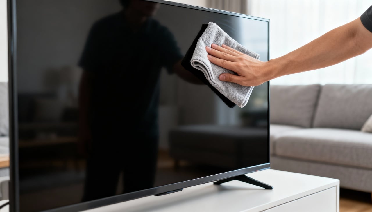 Ao buscar métodos de limpeza de tela de TV, a orientação mais repetida por fabricantes é evitar produtos com álcool